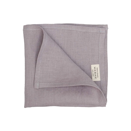 Linen napkin in grey colour